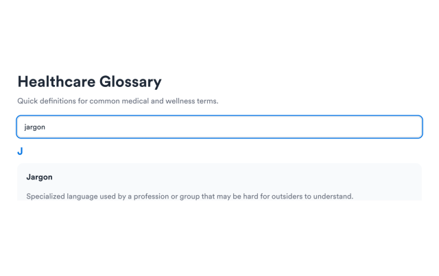 Search Terms and Definitions