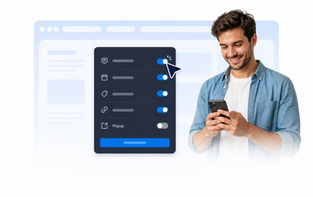Control Video Details and Popup Behavior