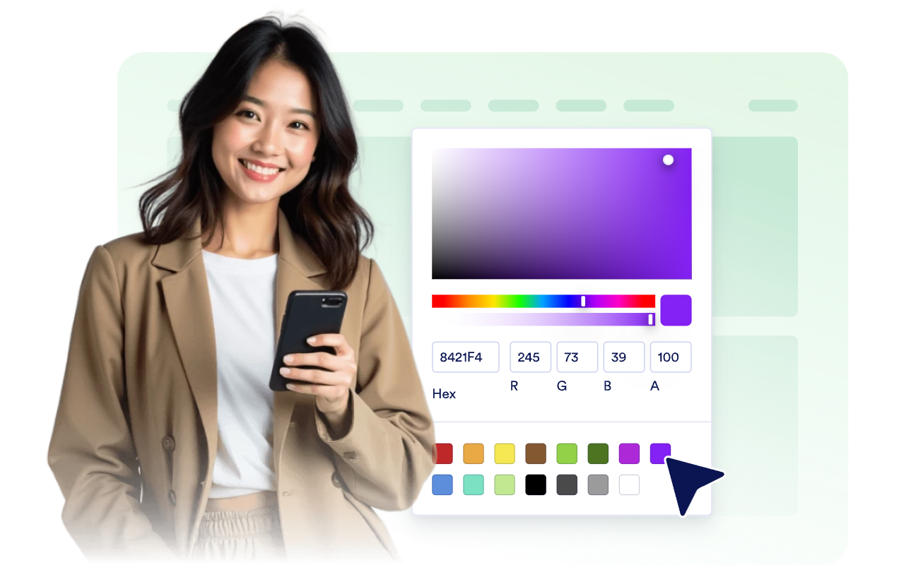 Design a highlight that fits your brand
