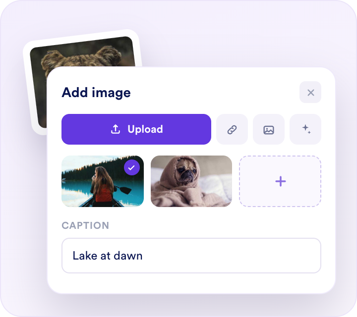 Add your images