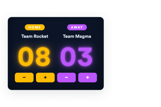 Create Your Own Scoreboard Widget in Seconds for Your Website