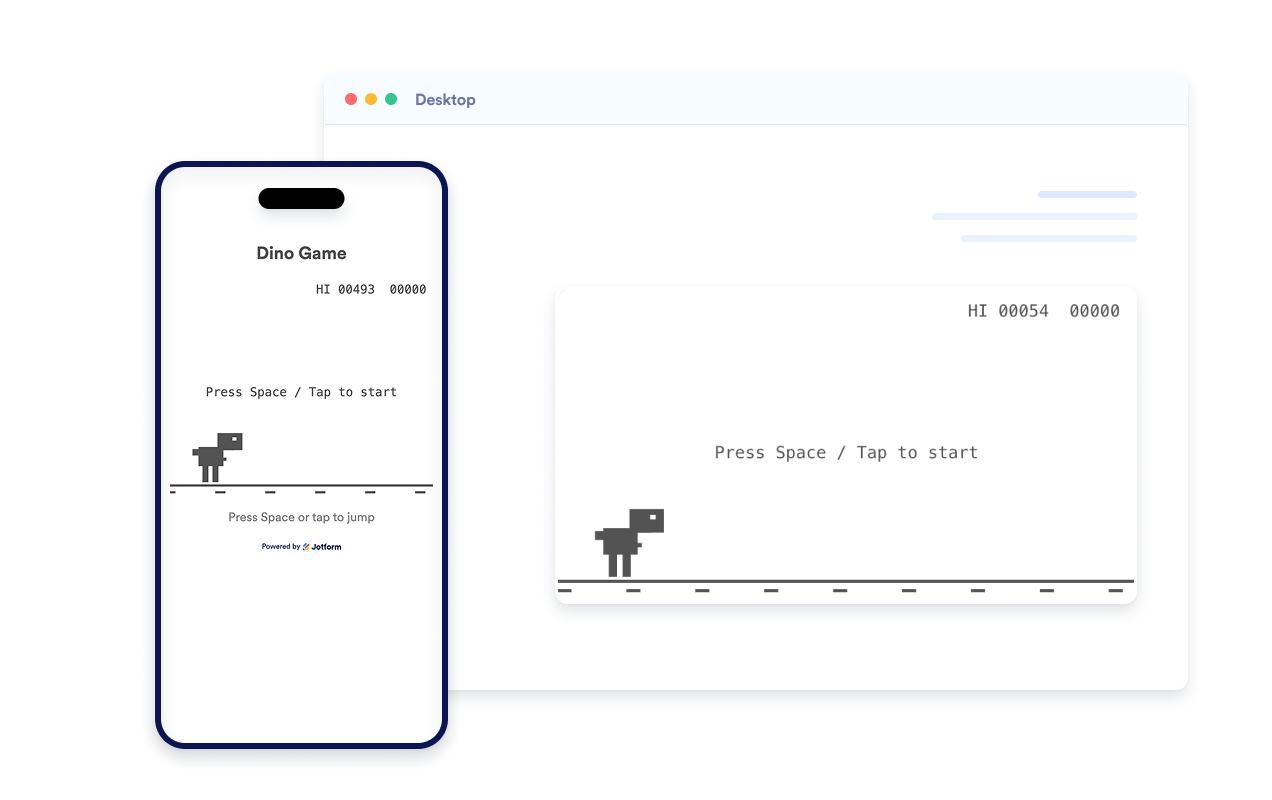 Play on desktop and mobile