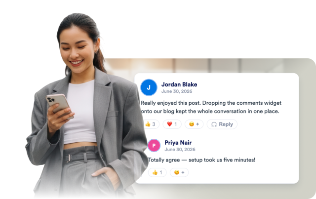 React and Reply to Comments