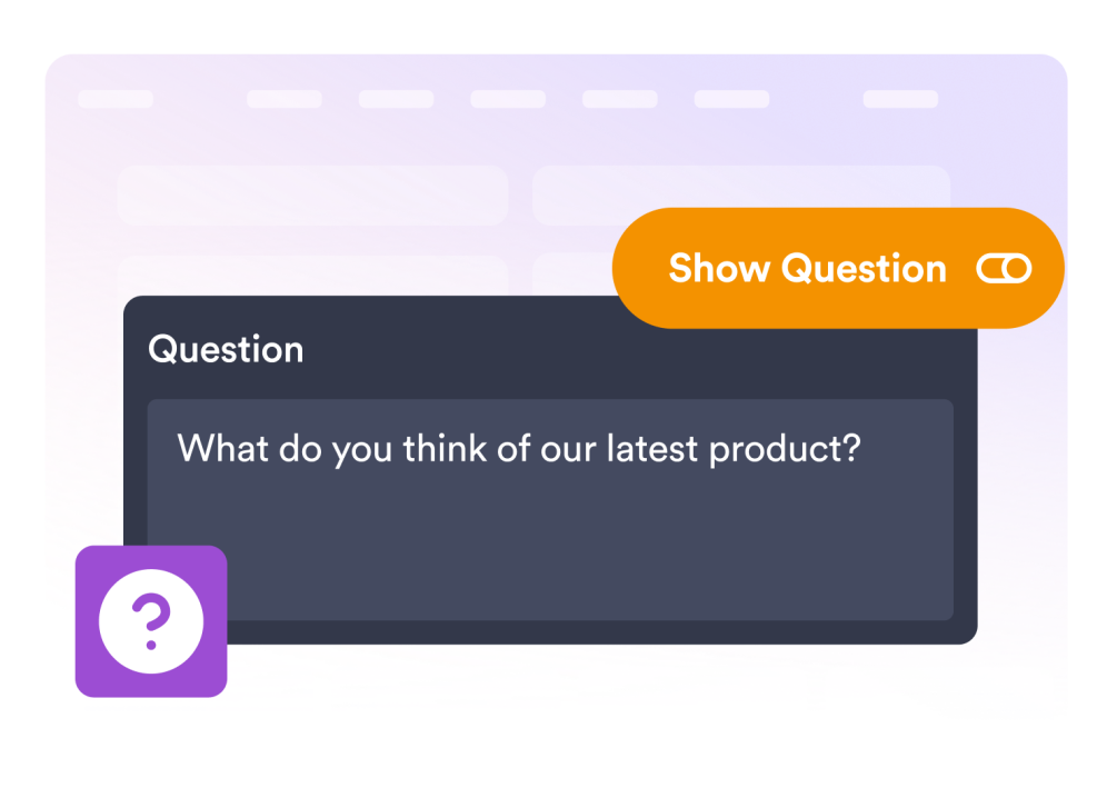 Write your question