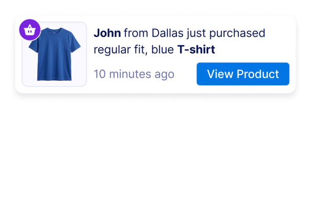 Create Your Own Sales Notification Widget in Seconds for Your Website