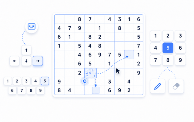 Play with Keyboard or On-Screen Controls