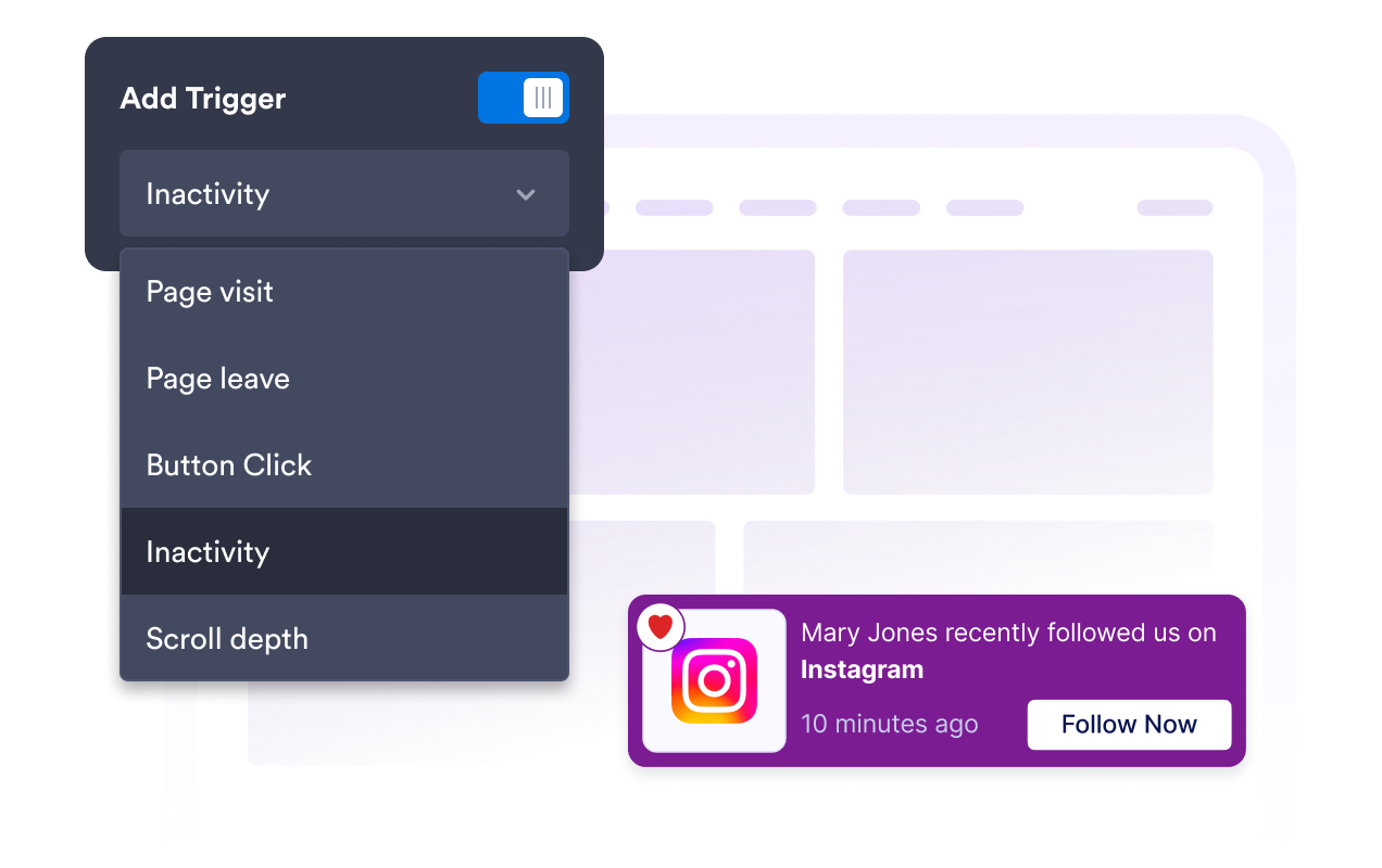 Create recent sales and activity alerts