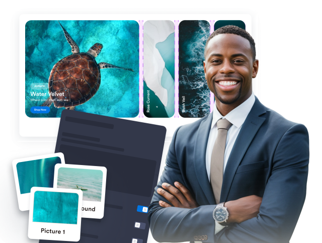 Create Panels With Media, Copy, Links, and CTA Buttons