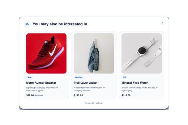 Create a Floating Product Recommendations Widget for Your Website