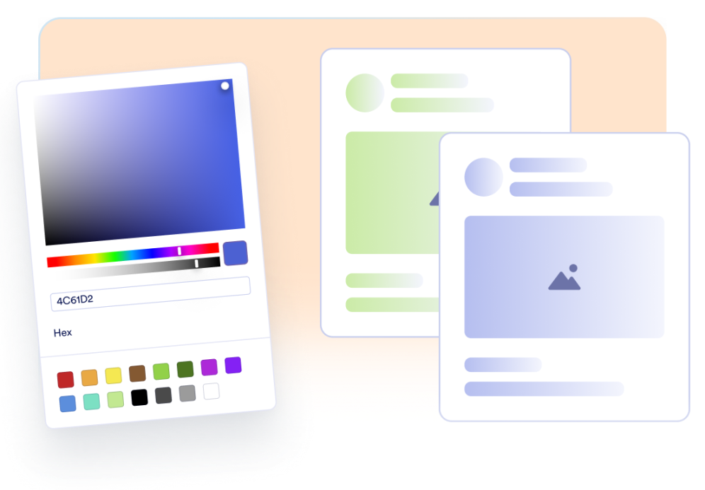 Customize the loading style
