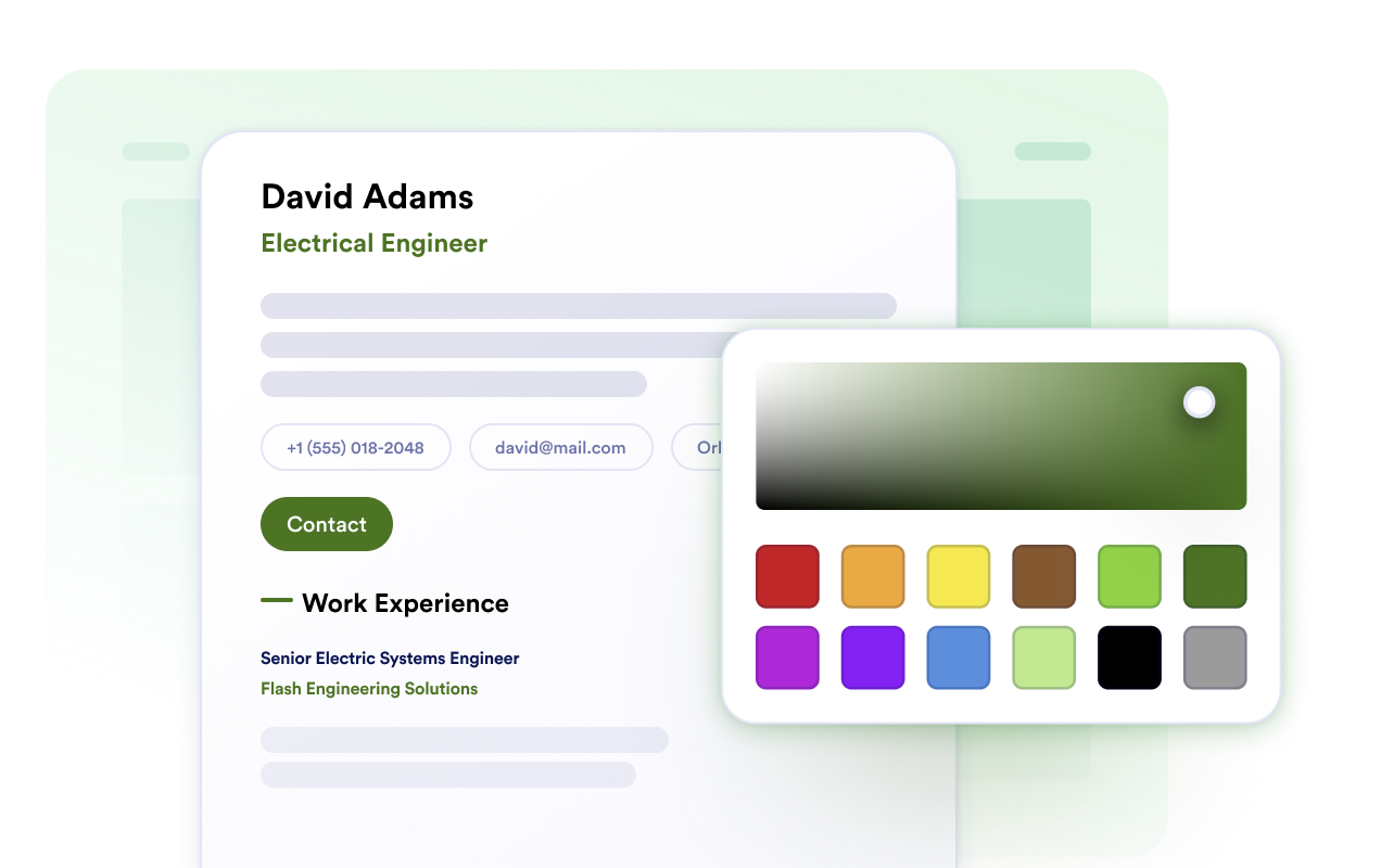 Match your website style
