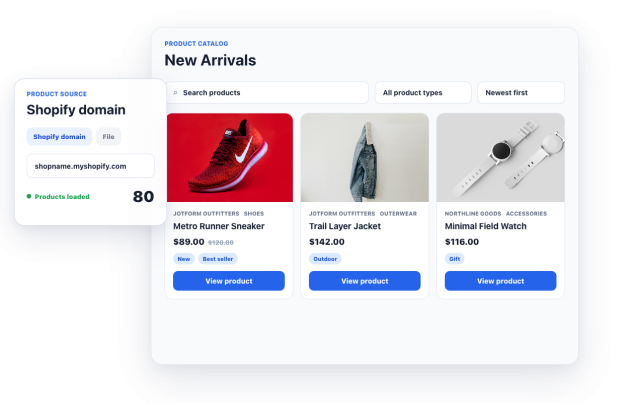 Add Products from a Public Shopify Domain