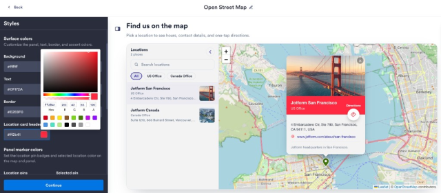 Style the map to match your brand