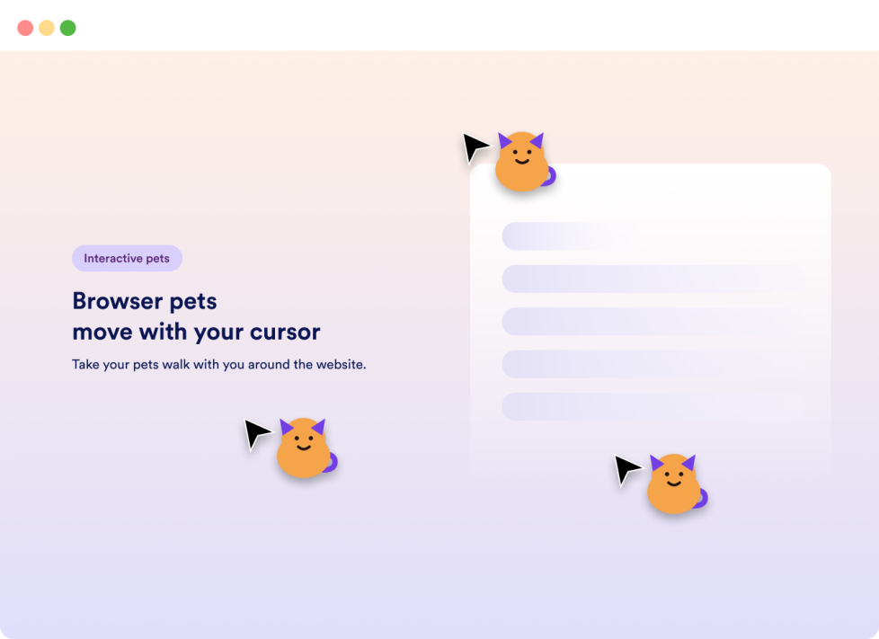 Browser Pets