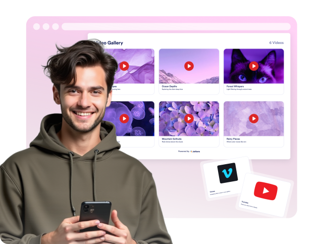 Add YouTube and Vimeo Videos
