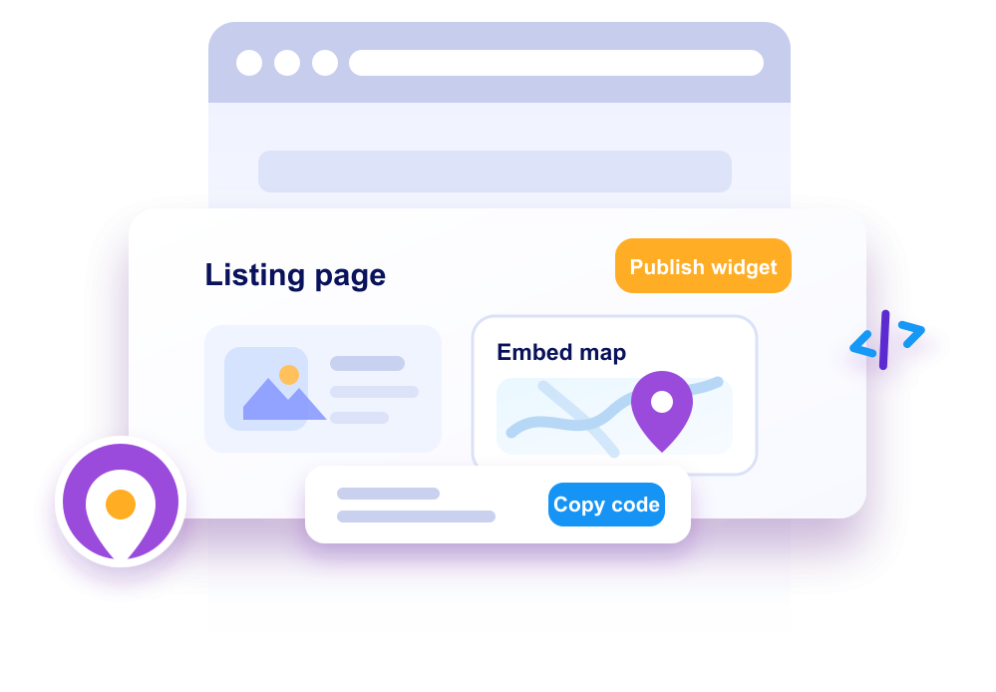 Embed it on your listing page