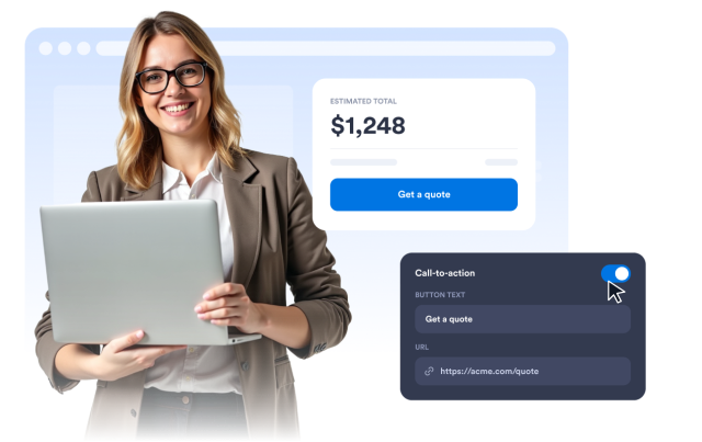 Add a Call-to-Action and Control Display
