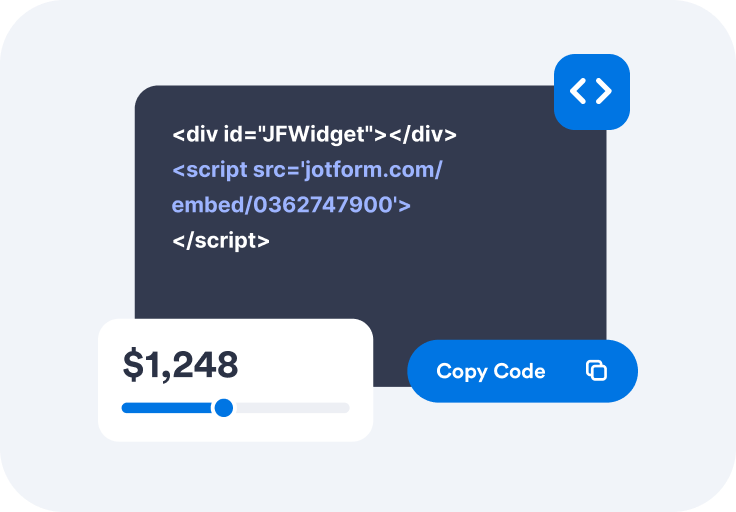 Embed it on your website