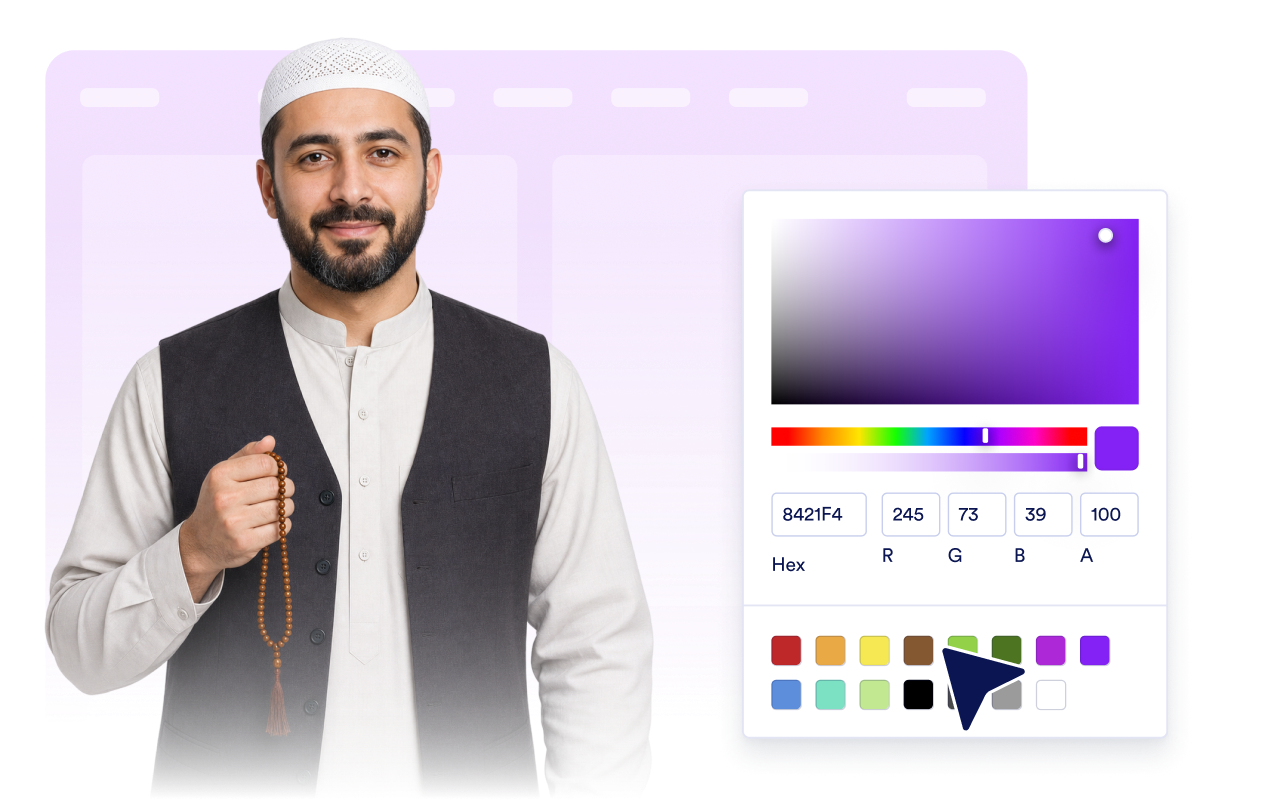 Match your website style