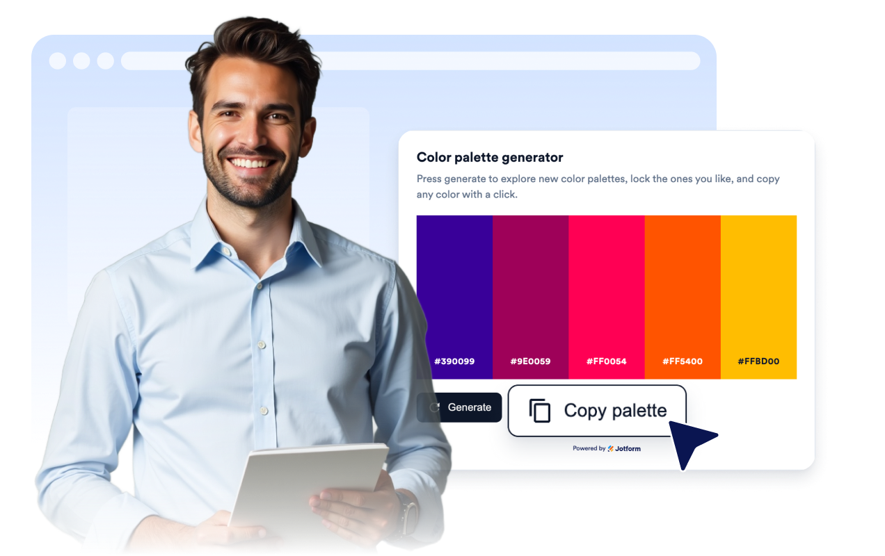 Copy any color with a click