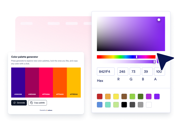Style the widget