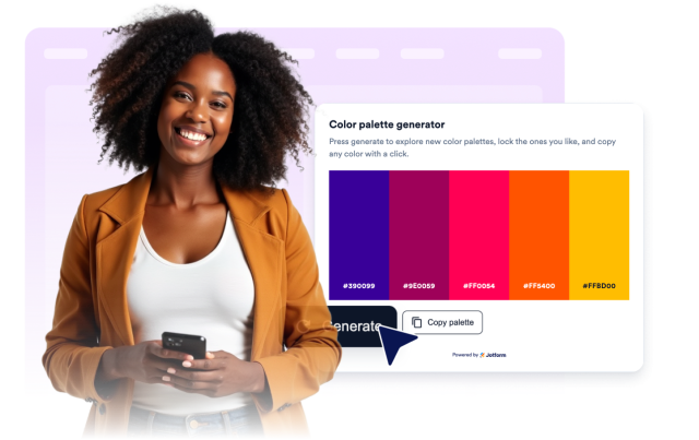 Generate Palettes in One Click