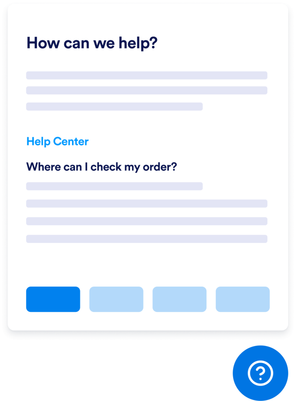 Give Visitors Help Right When They Need It