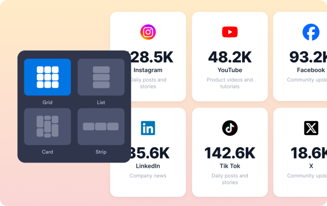 Control layouts and responsive spacing