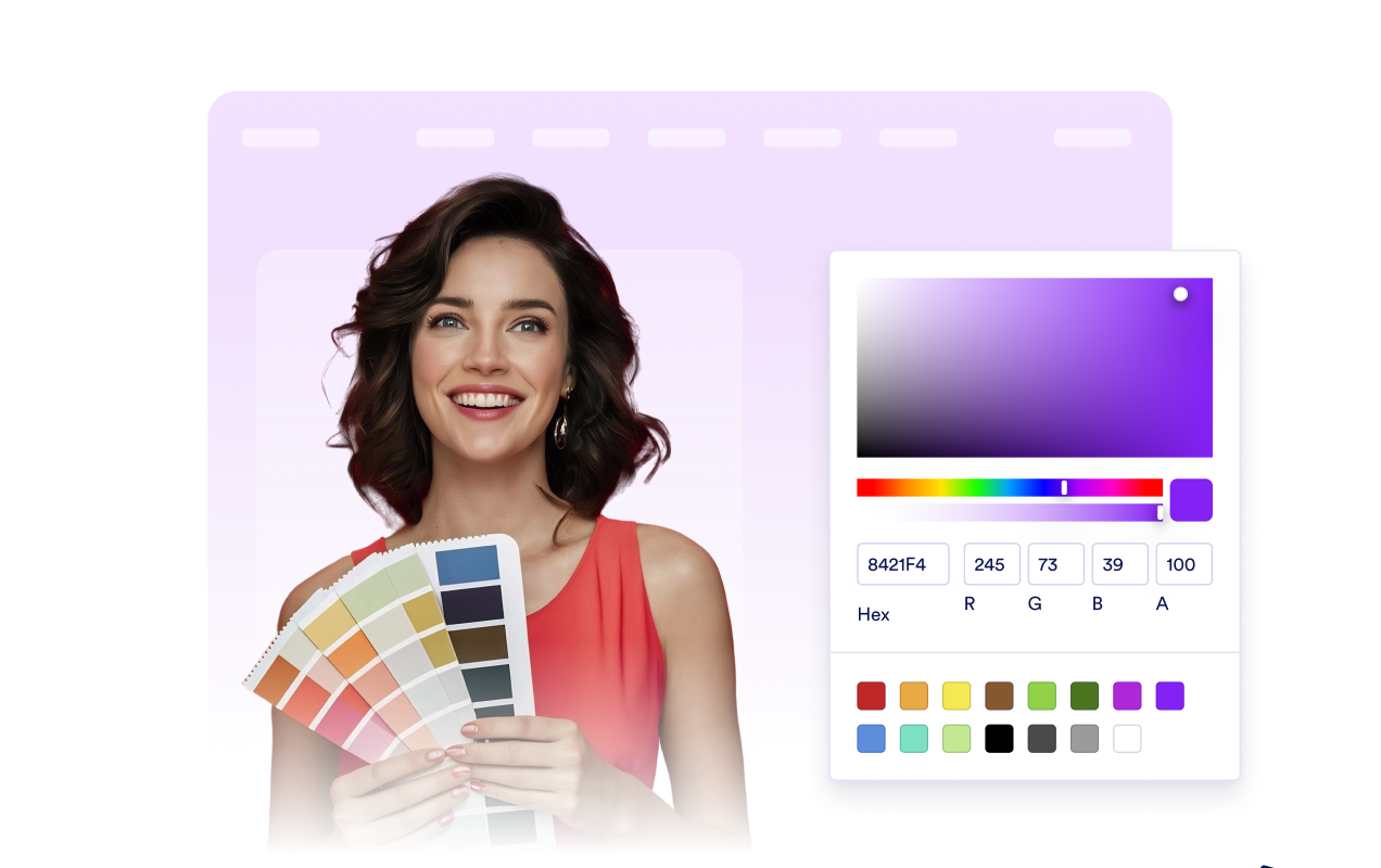 Match your site design
