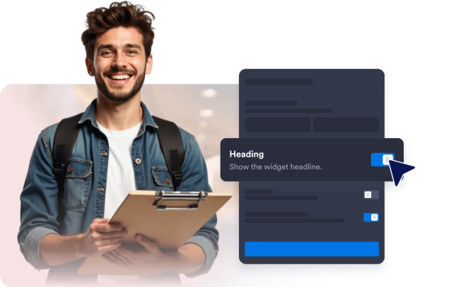 Fully Customize What Visitors See