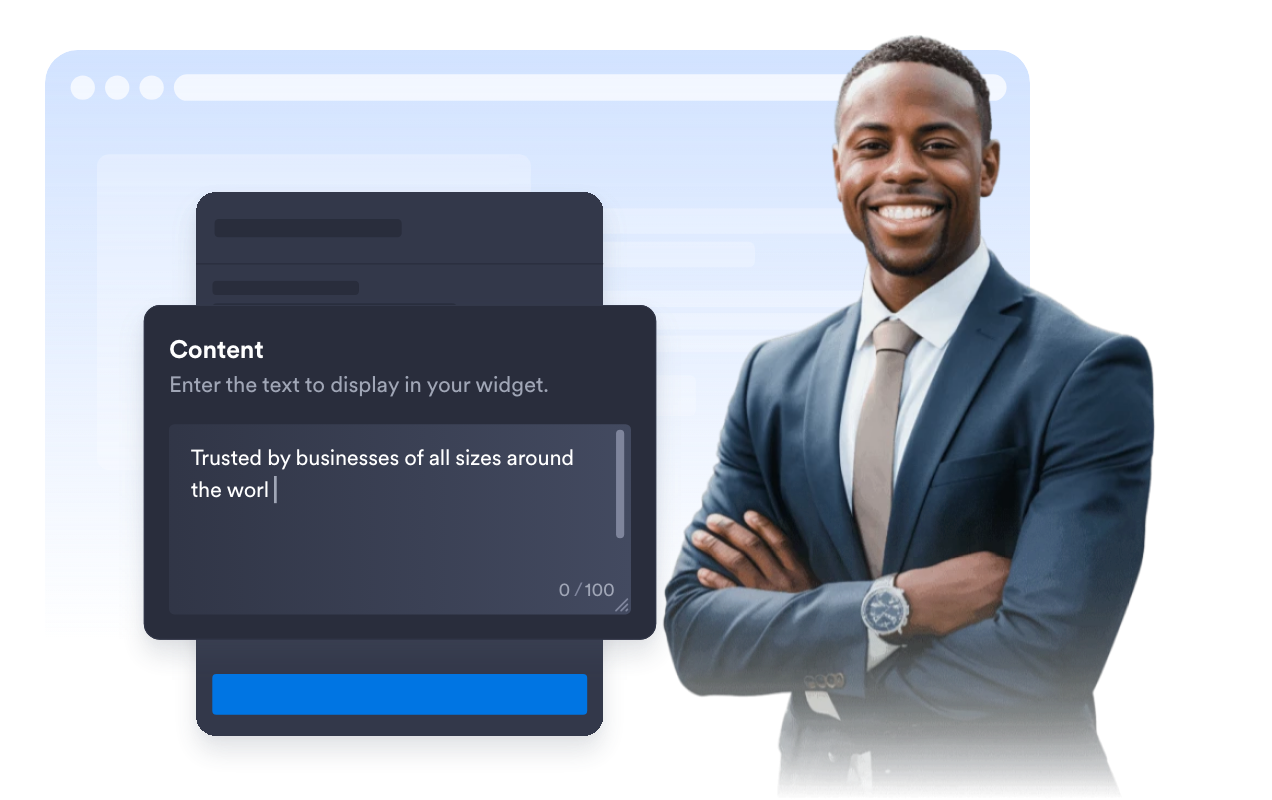Use preset or custom quote content