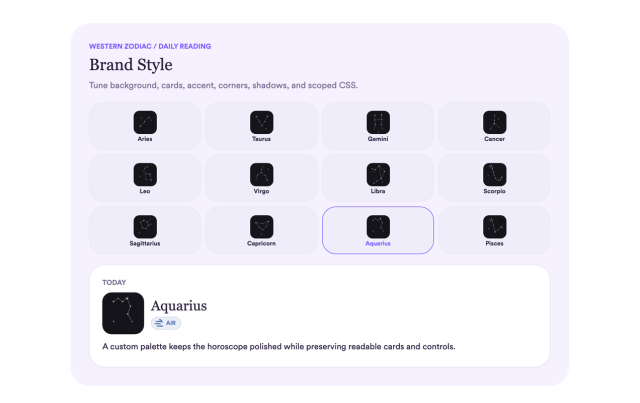 Style Customization