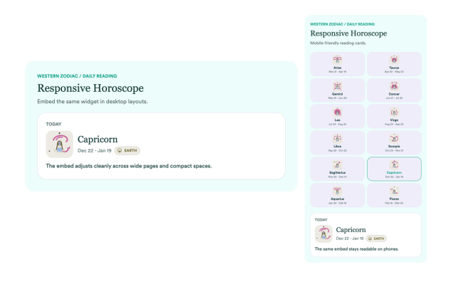 Responsive Embed