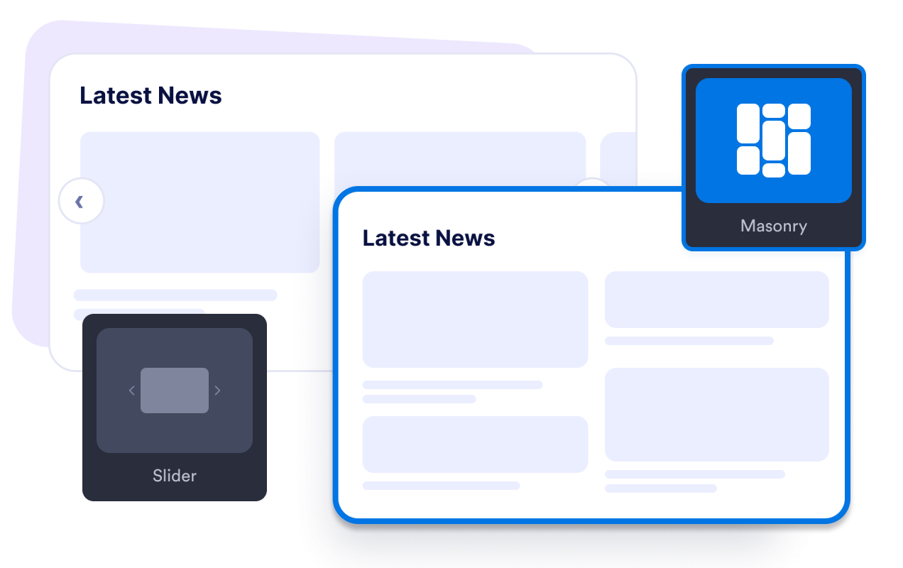 Choose the right layout for your page