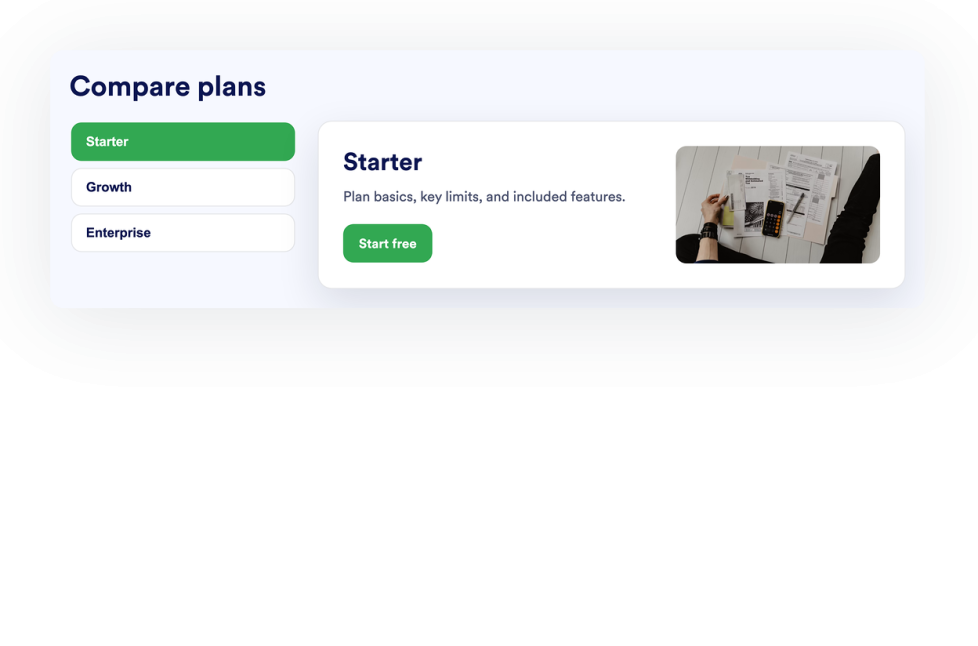 Tabs Widget