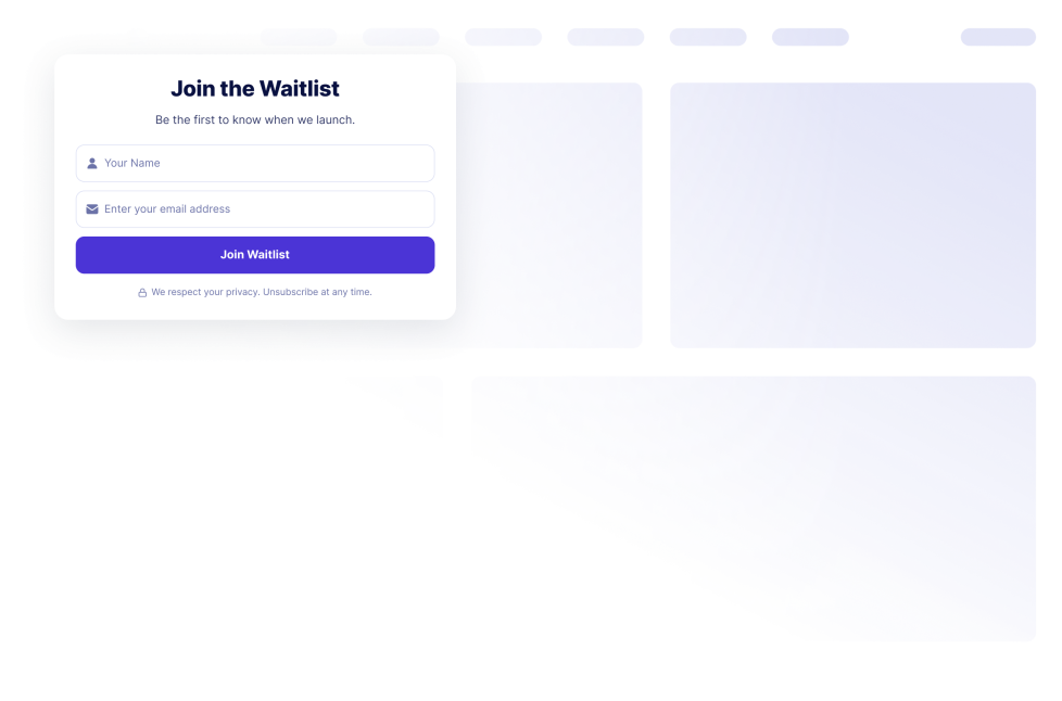 Waitlist