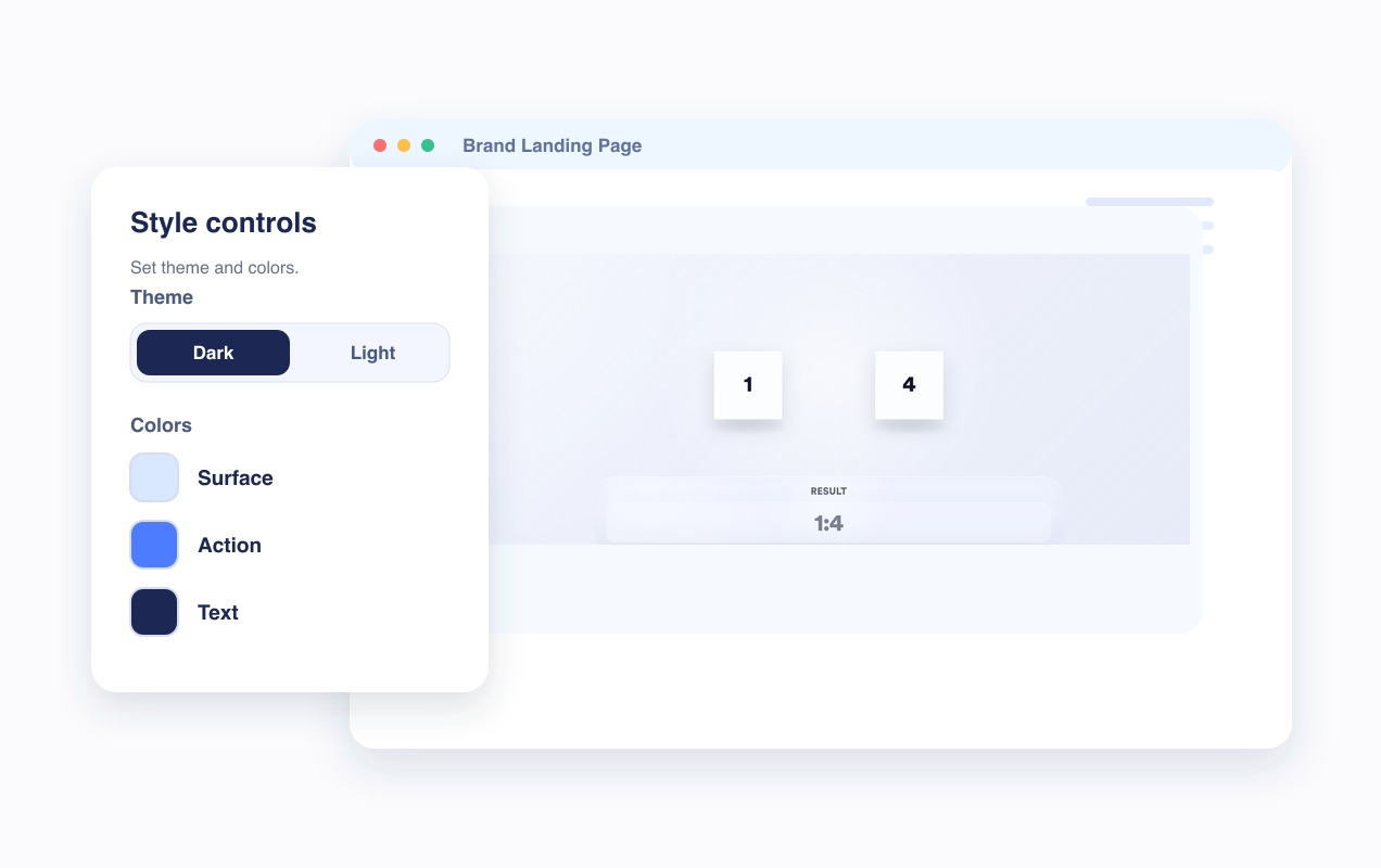 Use familiar dice formats in the widget