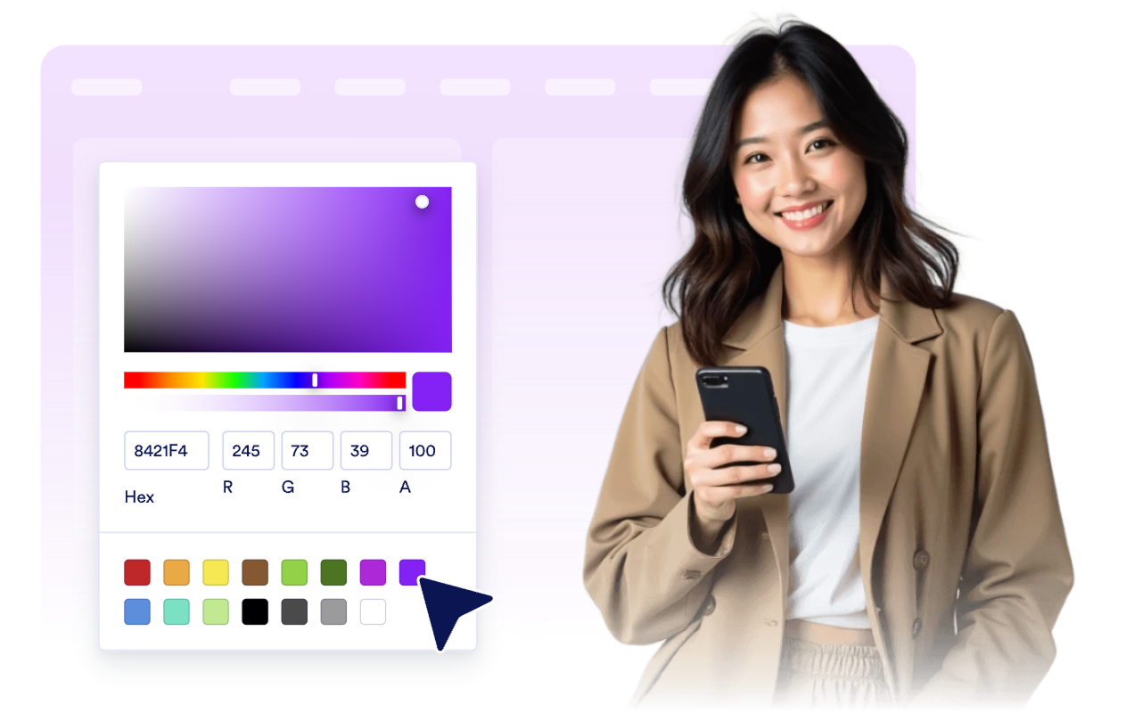 Match your brand and confirmation flow