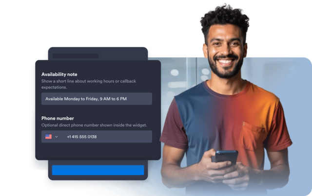 Show a direct call path and availability note