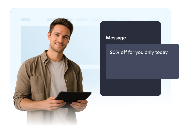 Write your notification