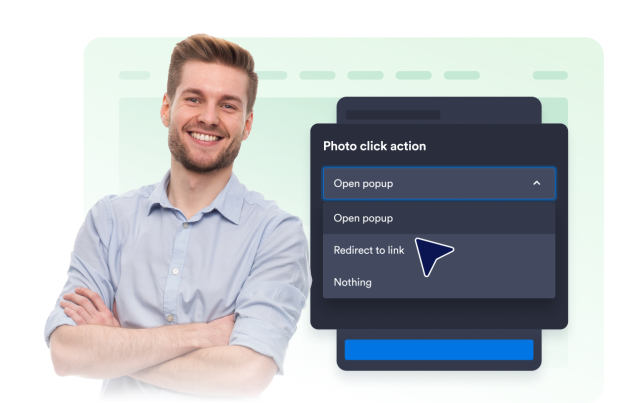 Set Popup, Link, Hover, and Style Behavior