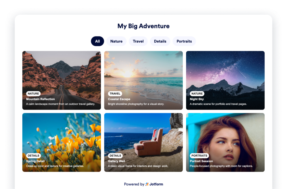 Photo Gallery Widget
