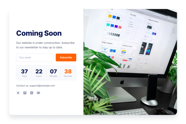 Customize Your Under Construction Page Before Launch