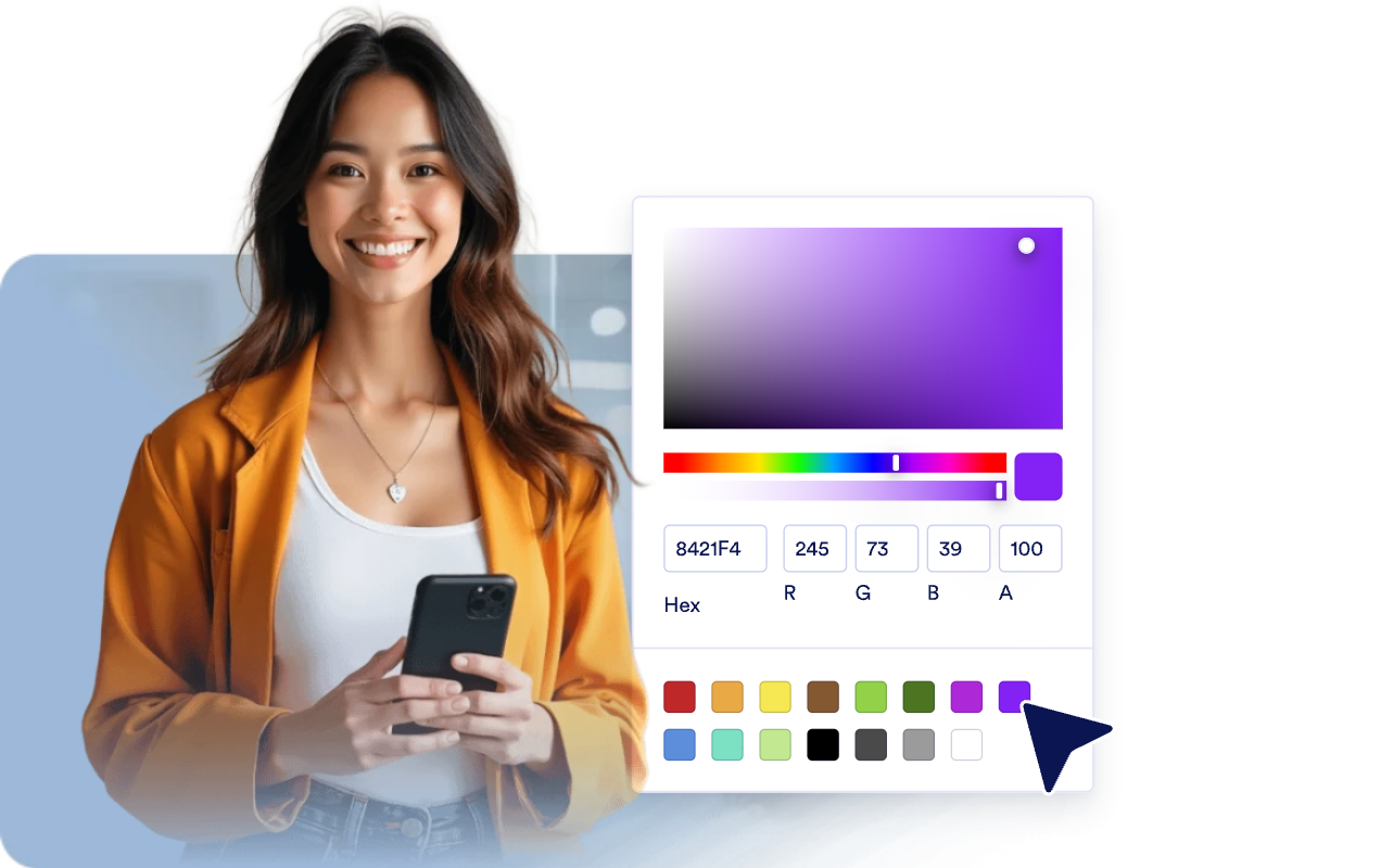 Match your popup to your brand