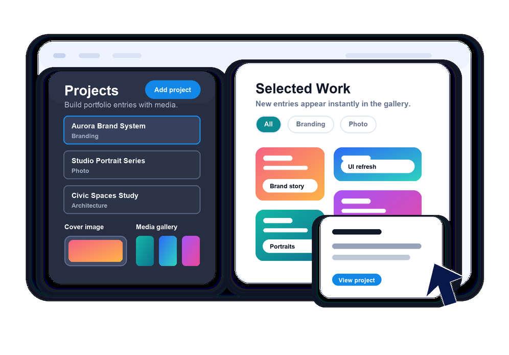 Add your projects