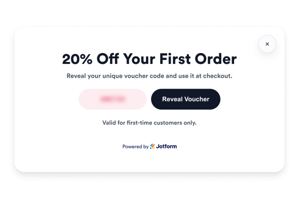 Create Voucher Campaigns for Your Website