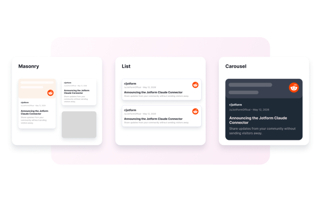 Choose a layout for discussion-heavy pages