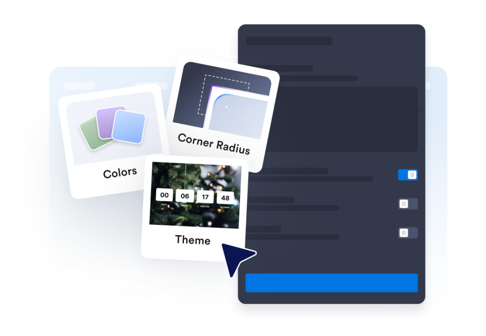 Customize layout and theme