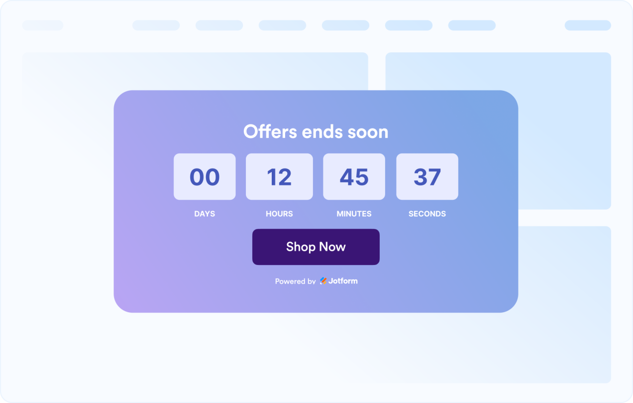 Customize the timer design