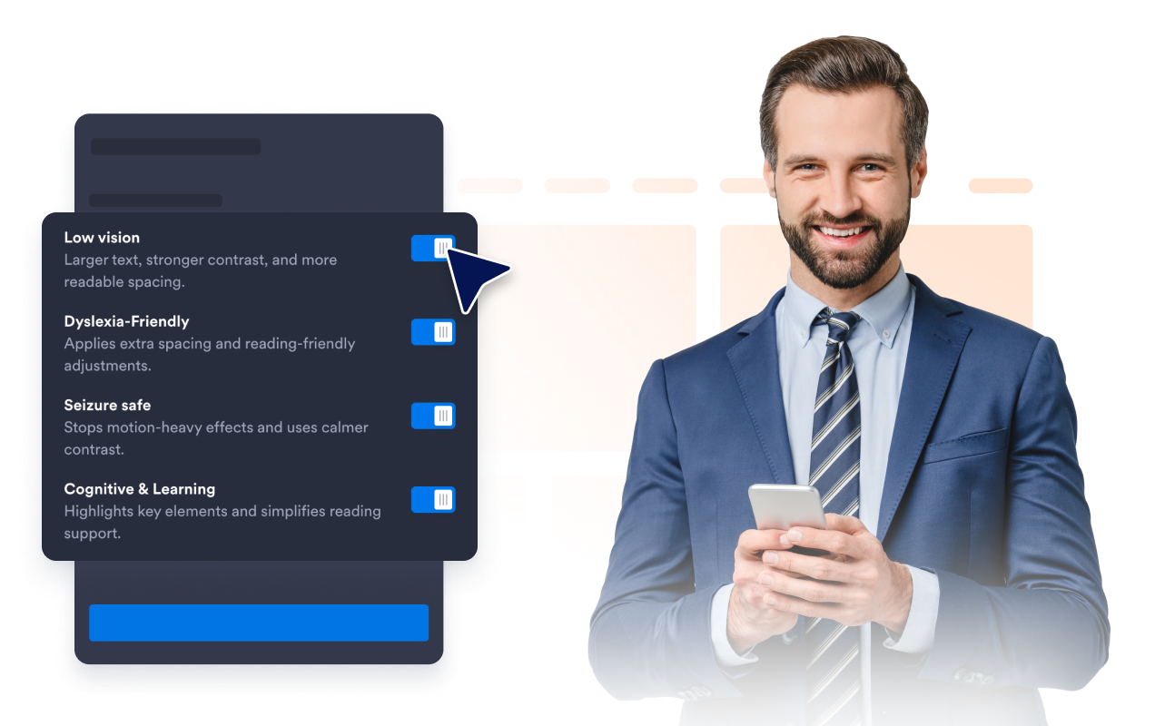 Improve navigation, color, and motion